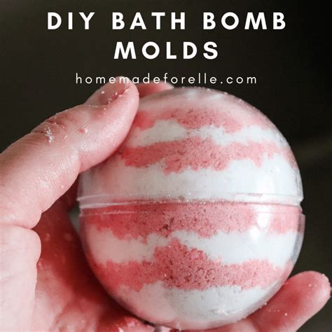 homemade bath bomb molds